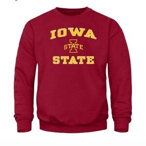 Gildan Red and Yellow Collegiate Sweatshirt